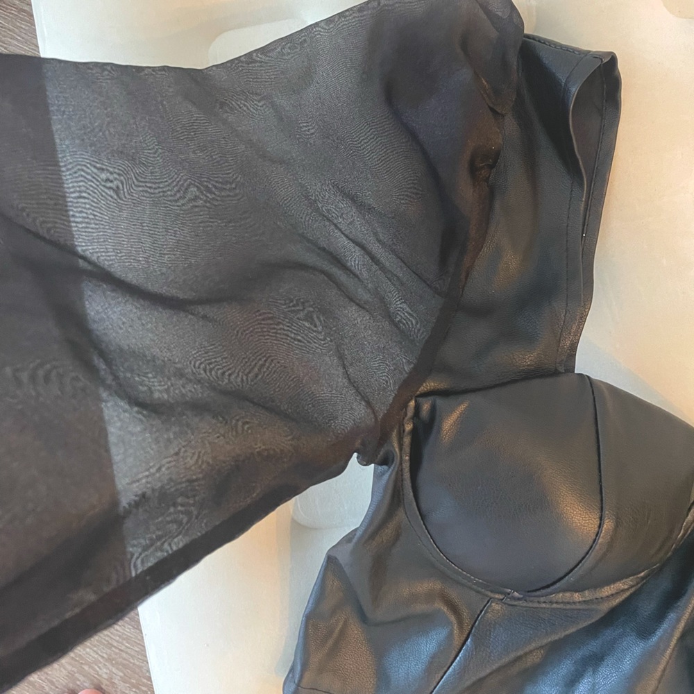 Leather Top